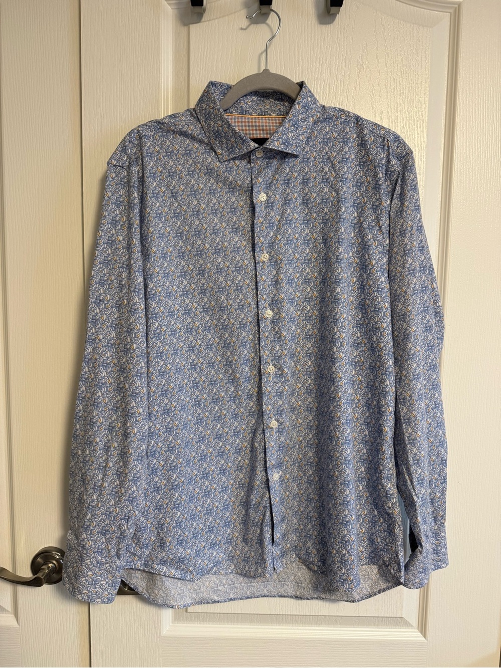 Men’s Printed Button Down